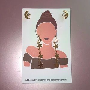 The Stars and The moon earrings